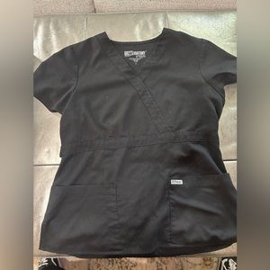 Grays anatomy scrub set size large
